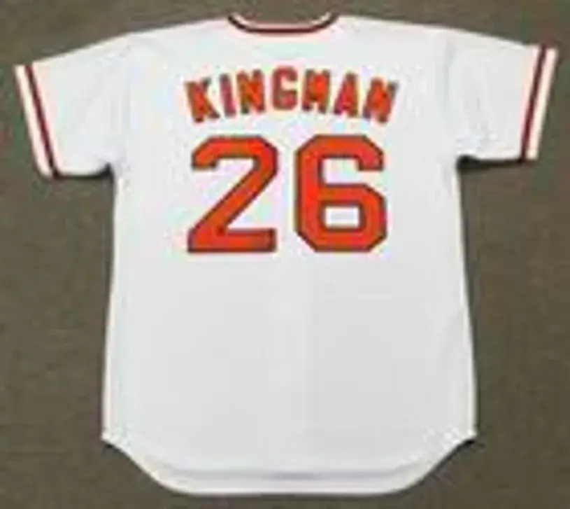DAVE KINGMAN San Francisco Giants 1973 Majestic Cooperstown Home Baseball Jersey 