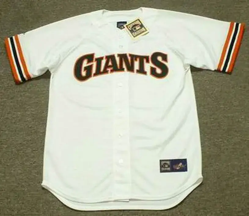 DEION SANDERS San Francisco Giants 1990’s Majestic Throwback Home Baseball Jersey