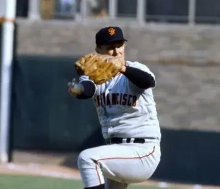 DON McMAHON San Francisco Giants 1973 Majestic Cooperstown Away Baseball Jersey 