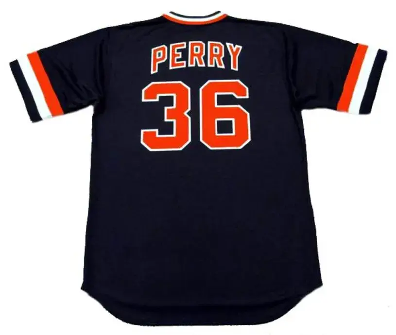GAYLORD PERRY San Francisco Giants Majestic Cooperstown Throwback Baseball Jersey 