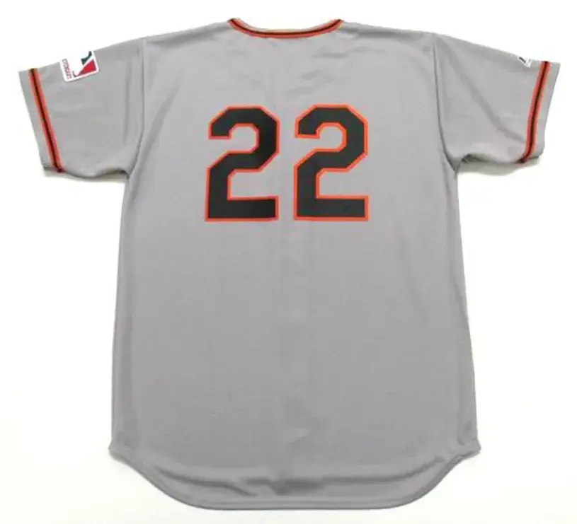 HAL LANIER San Francisco Giants 1969 Majestic Throwback Away Baseball Jersey 