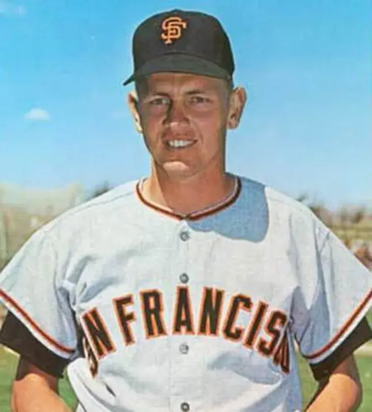 HAL LANIER San Francisco Giants 1969 Majestic Throwback Away Baseball Jersey 