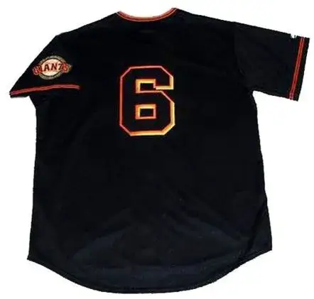 J.T. SNOW San Francisco Giants 2001 Majestic Throwback Baseball Jersey 
