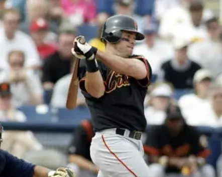 J.T. SNOW San Francisco Giants 2001 Majestic Throwback Baseball Jersey 