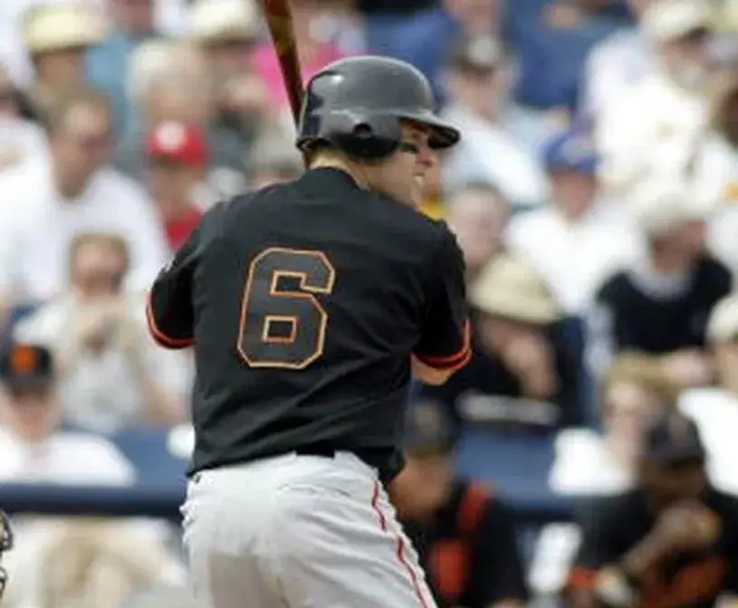 J.T. SNOW San Francisco Giants 2001 Majestic Throwback Baseball Jersey 