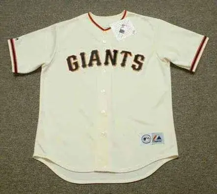 J.T. SNOW San Francisco Giants 2002 Home Majestic Throwback Baseball Jersey