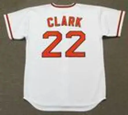 JACK CLARK San Francisco Giants 1976 Majestic Cooperstown Home Baseball Jersey 