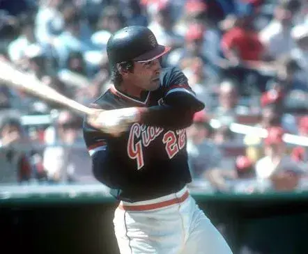 JACK CLARK San Francisco Giants 1982 Away Majestic Baseball Throwback Jersey 