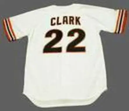 JACK CLARK San Francisco Giants 1983 Majestic Cooperstown Home Baseball Jersey 