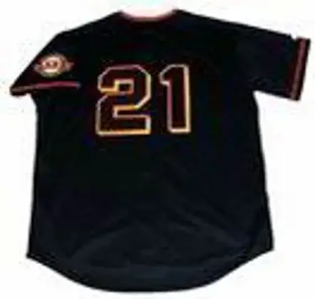 JEFF KENT San Francisco Giants 2001 Majestic Throwback Baseball Jersey 