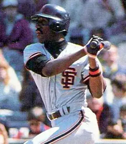 JEFFREY LEONARD San Francisco Giants 1987 Majestic Cooperstown Away Jersey 