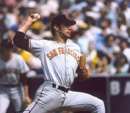 JIM BARR San Francisco Giants 1973 Majestic Cooperstown Away Baseball Jersey 
