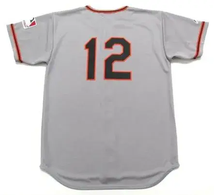 JIM DAVENPORT San Francisco Giants 1969 Majestic Throwback Away Baseball Jersey 