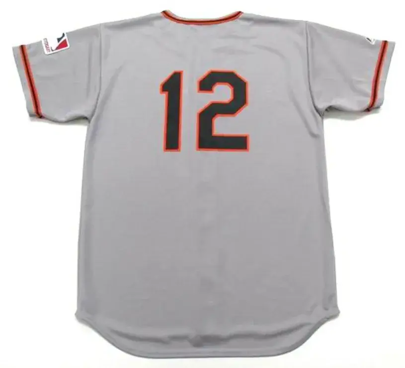 JIM DAVENPORT San Francisco Giants 1969 Majestic Throwback Away Baseball Jersey 