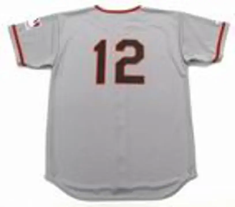 JIM DAVENPORT San Francisco Giants 1969 Majestic Throwback Away Baseball Jersey 