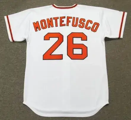 JOHN MONTEFUSCO San Francisco Giants 1976 Majestic Cooperstown Home Jersey 
