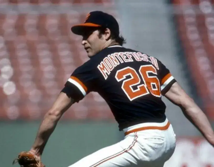 JOHN MONTEFUSCO San Francisco Giants 1978 Majestic Cooperstown Away Jersey 