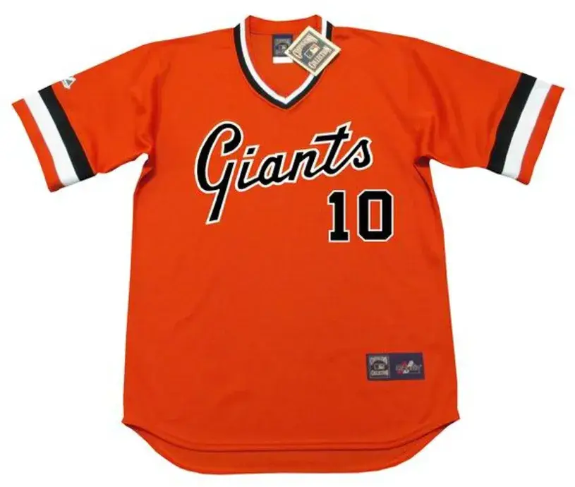 JOHNNIE LeMASTER San Francisco Giants 1978 Majestic Cooperstown Alternate Jersey