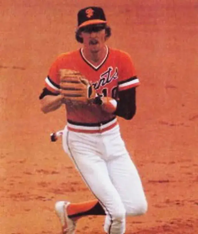 JOHNNIE LeMASTER San Francisco Giants 1978 Majestic Cooperstown Alternate Jersey 