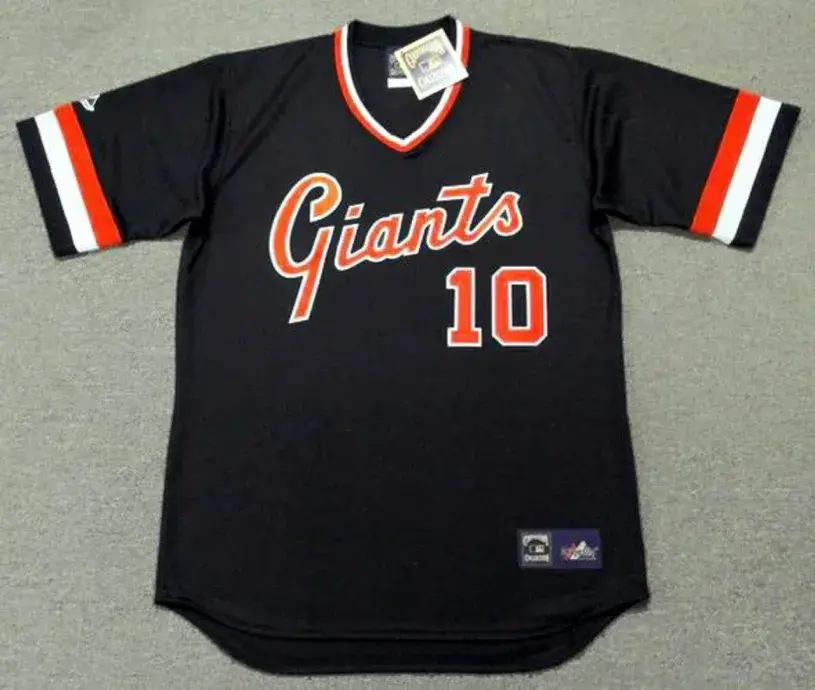 JOHNNIE LeMASTER San Francisco Giants 1978 Majestic Cooperstown Baseball Jersey