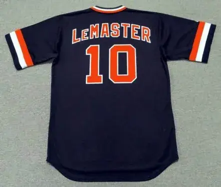 JOHNNIE LeMASTER San Francisco Giants 1978 Majestic Cooperstown Baseball Jersey 