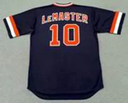 JOHNNIE LeMASTER San Francisco Giants 1978 Majestic Cooperstown Baseball Jersey 