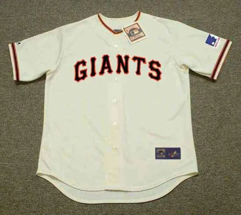 JUAN MARICHAL San Francisco Giants 1969 Home Majestic Throwback Baseball Jersey