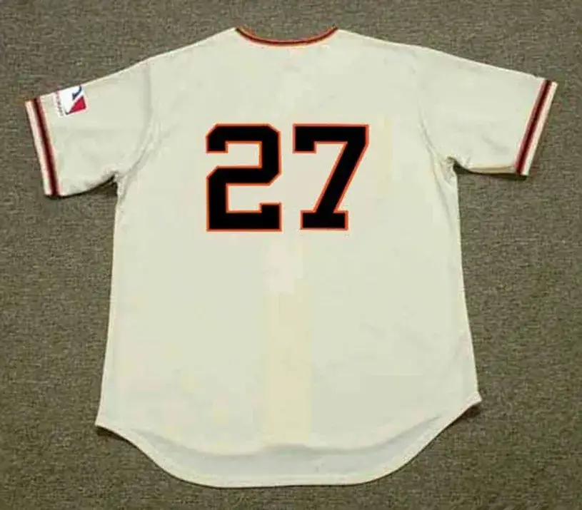 JUAN MARICHAL San Francisco Giants 1969 Home Majestic Throwback Baseball Jersey 