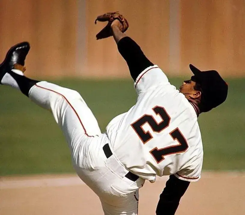 JUAN MARICHAL San Francisco Giants 1969 Home Majestic Throwback Baseball Jersey 
