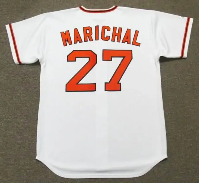 JUAN MARICHAL San Francisco Giants 1973 Majestic Cooperstown Home Baseball Jersey 