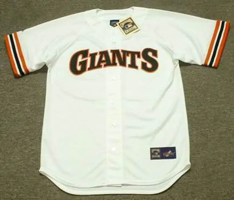 KEVIN MITCHELL San Francisco Giants 1989 Home Majestic Baseball Throwback Jersey