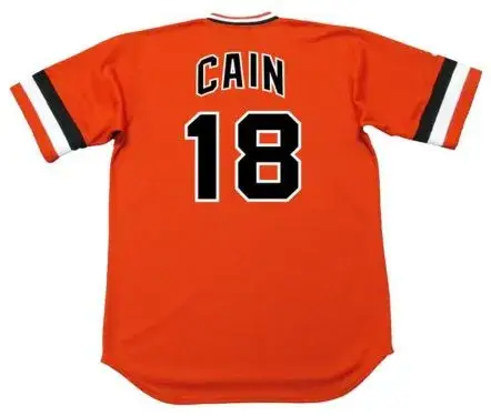 MATT CAIN San Francisco Giants 1970’s Majestic Cooperstown Baseball Jersey 