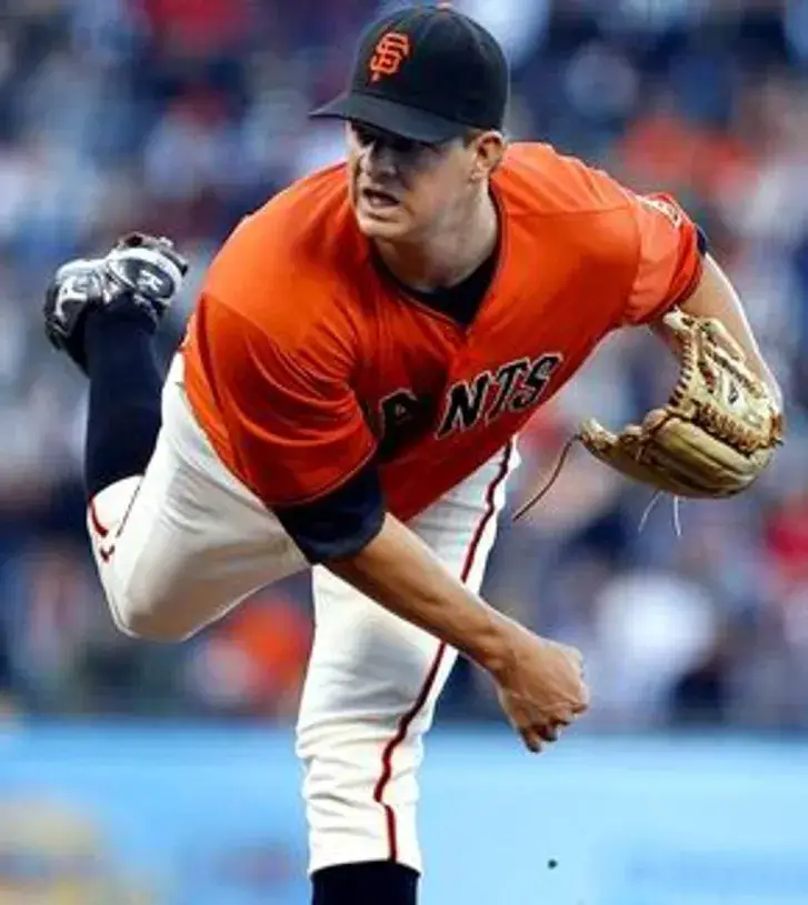 MATT CAIN San Francisco Giants 2010 Majestic “Cool Base” Authentic Alternate Baseball Jersey 