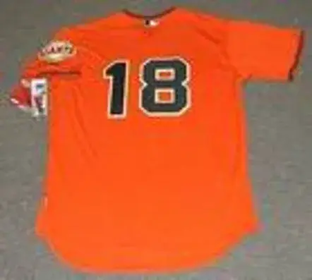 MATT CAIN San Francisco Giants 2010 Majestic “Cool Base” Authentic Alternate Baseball Jersey 