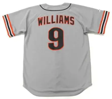 MATT WILLIAMS San Francisco Giants 1989 Majestic Cooperstown Away Baseball Jersey 