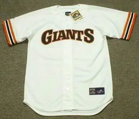 MIKE KRUKOW San Francisco Giants 1989 Majestic Cooperstown Throwback Jersey