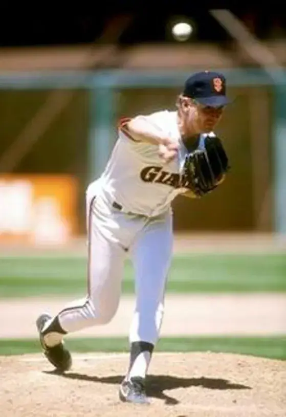 MIKE KRUKOW San Francisco Giants 1989 Majestic Cooperstown Throwback Jersey 