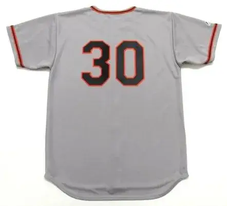ORLANDO CEPEDA San Francisco Giants 1960’s Majestic Throwback Away Baseball Jersey 