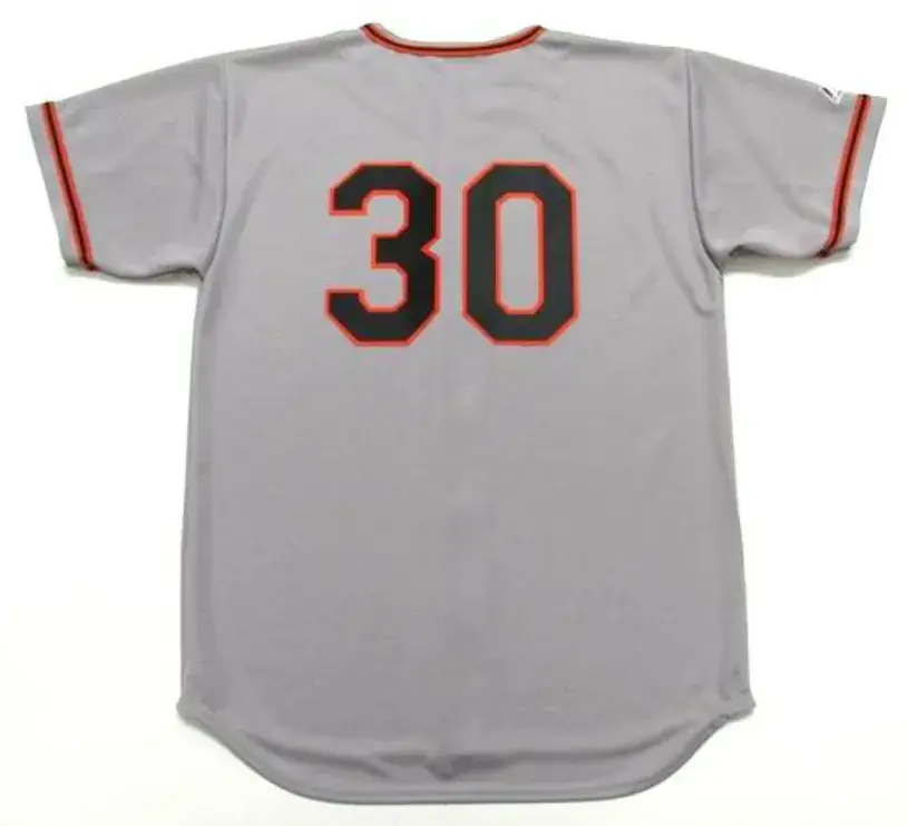 ORLANDO CEPEDA San Francisco Giants 1960’s Majestic Throwback Away Baseball Jersey 