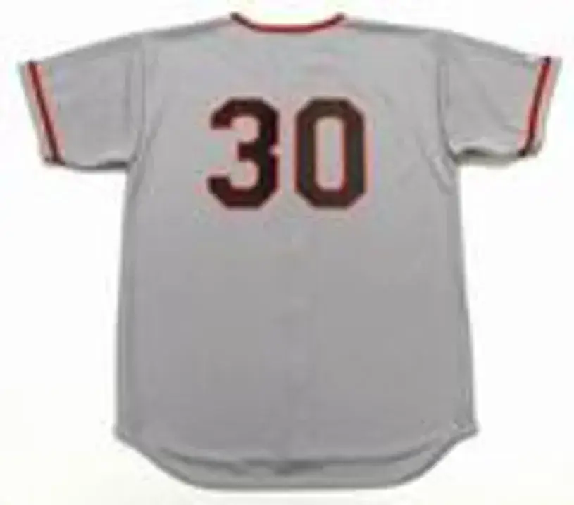 ORLANDO CEPEDA San Francisco Giants 1960’s Majestic Throwback Away Baseball Jersey 