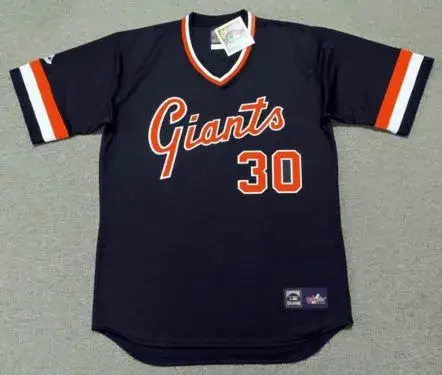 ORLANDO CEPEDA San Francisco Giants Majestic Cooperstown Away Baseball Jersey