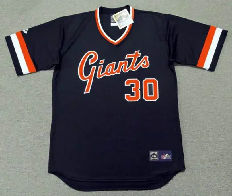 ORLANDO CEPEDA San Francisco Giants Majestic Cooperstown Away Baseball Jersey