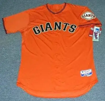 PABLO SANDOVAL San Francisco Giants 2010 Majestic “Cool Base” Authentic Alternate Baseball Jersey