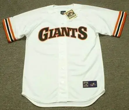 ROD BECK San Francisco Giants 1993 Majestic Cooperstown Throwback Home Jersey