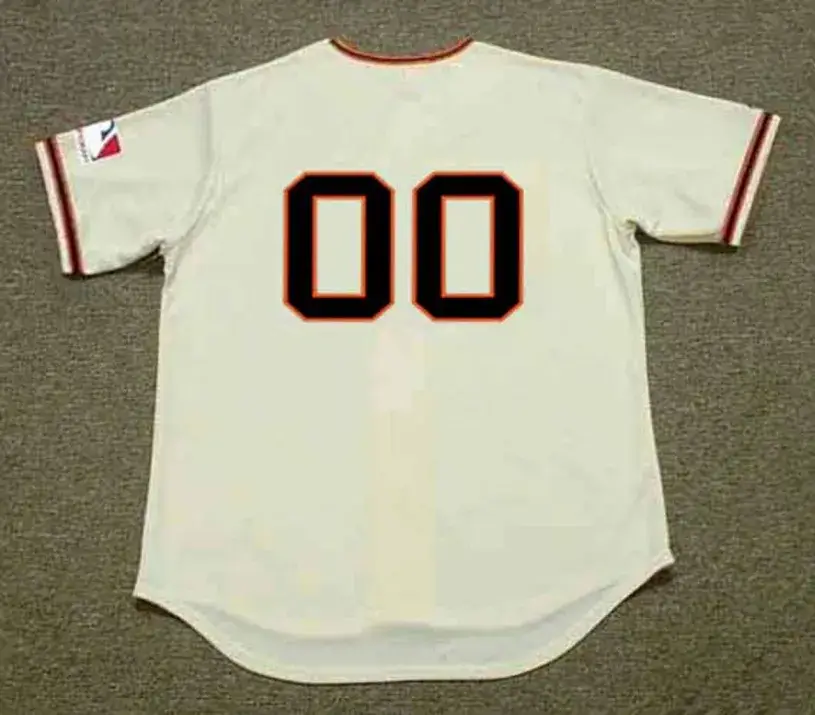 SAN FRANCISCO GIANTS 1969 Majestic Home Throwback Jersey Customized “Any Number(s)” 