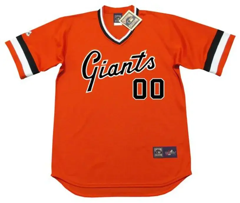 SAN FRANCISCO GIANTS 1980’s Majestic Cooperstown Alternate Jersey Customized “Any Name & Number(s)”