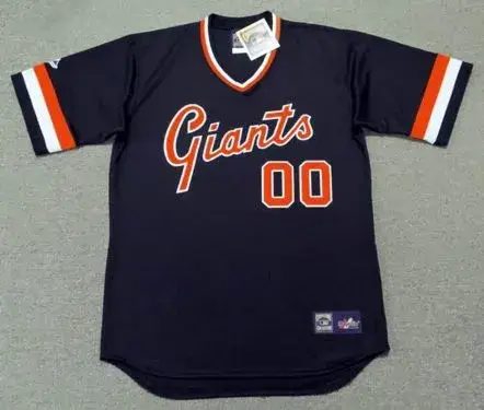 SAN FRANCISCO GIANTS 1980’s Majestic Throwback Away Jersey Customized “Any Name & Number(s)”