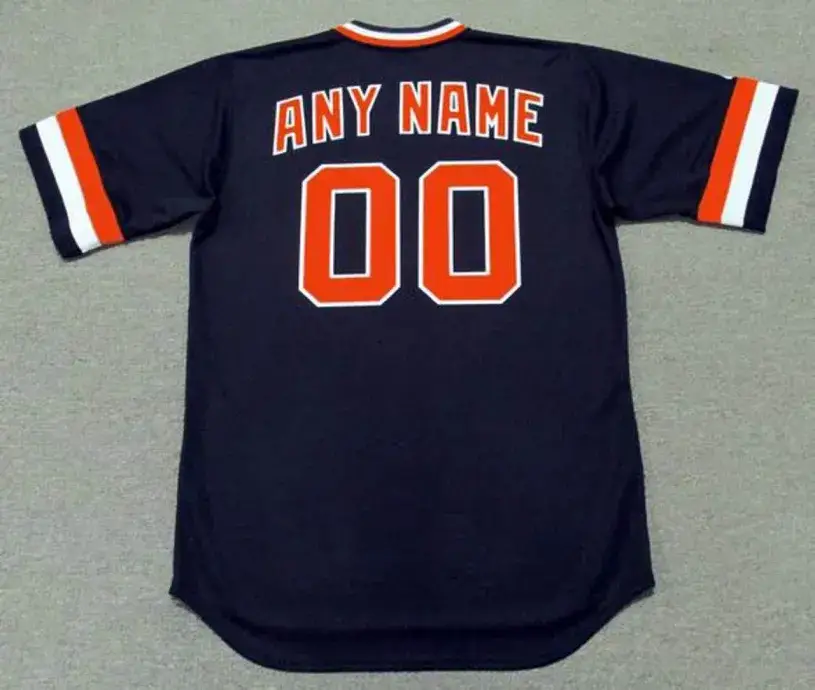 SAN FRANCISCO GIANTS 1980’s Majestic Throwback Away Jersey Customized “Any Name & Number(s)” 