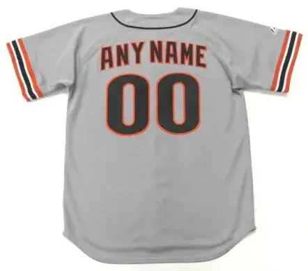 SAN FRANCISCO GIANTS 1990’s Majestic Throwback Away Jersey Customized “Any Name & Number(s)” 