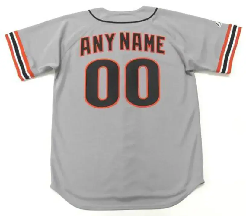 SAN FRANCISCO GIANTS 1990’s Majestic Throwback Away Jersey Customized “Any Name & Number(s)” 